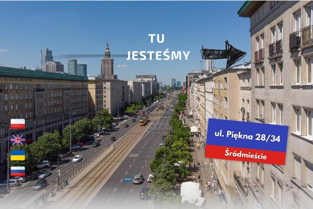 Lux Apartament W Centrum, Plac Konstytucji, Klimatyzacja, Widokowy Apartment Varşovia Exterior foto