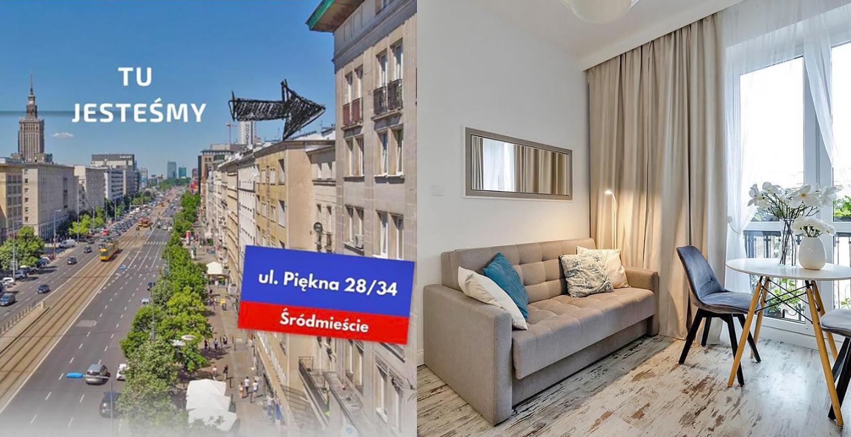 Lux Apartament W Centrum, Plac Konstytucji, Klimatyzacja, Widokowy Apartment Varşovia Exterior foto